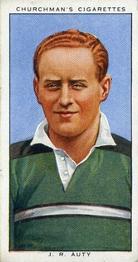 1935 Churchman’s Rugby Internationals #1 Dick Auty Front